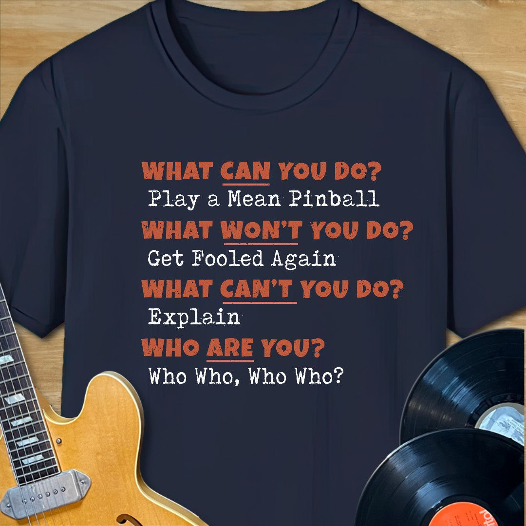 Mean Pinball Q&A T-Shirt