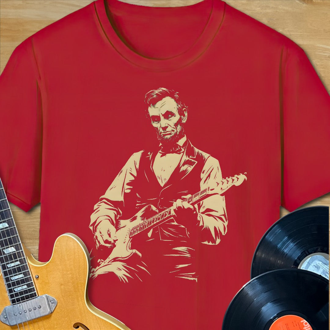 Lincoln Guitar T-Shirt