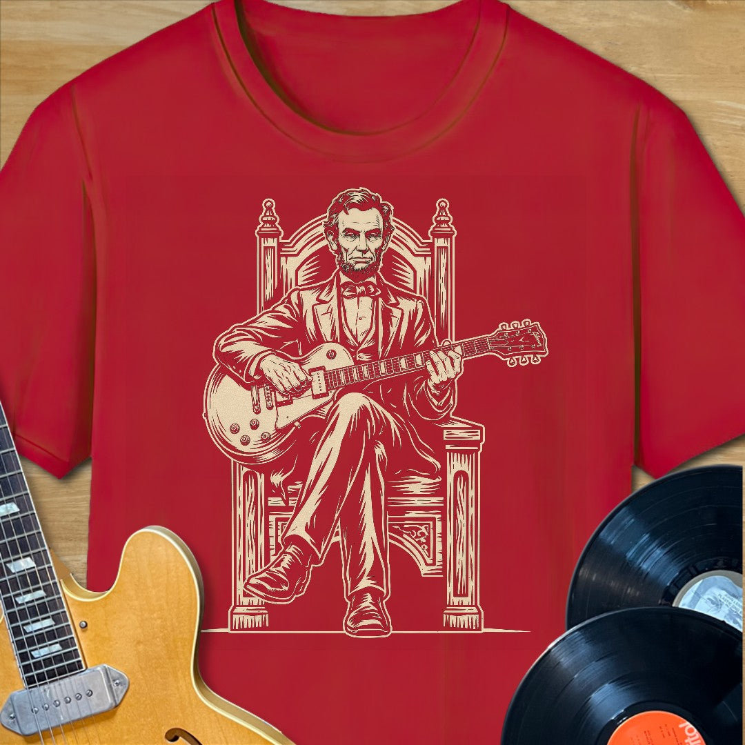 Lincoln Guitar Sitting Tee