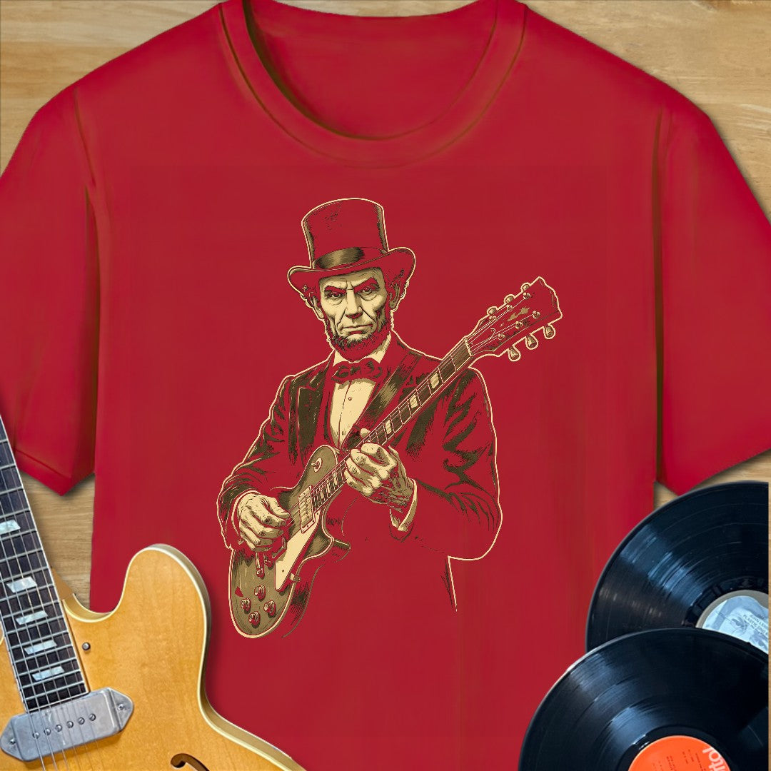 Lincoln Guitar TShirt