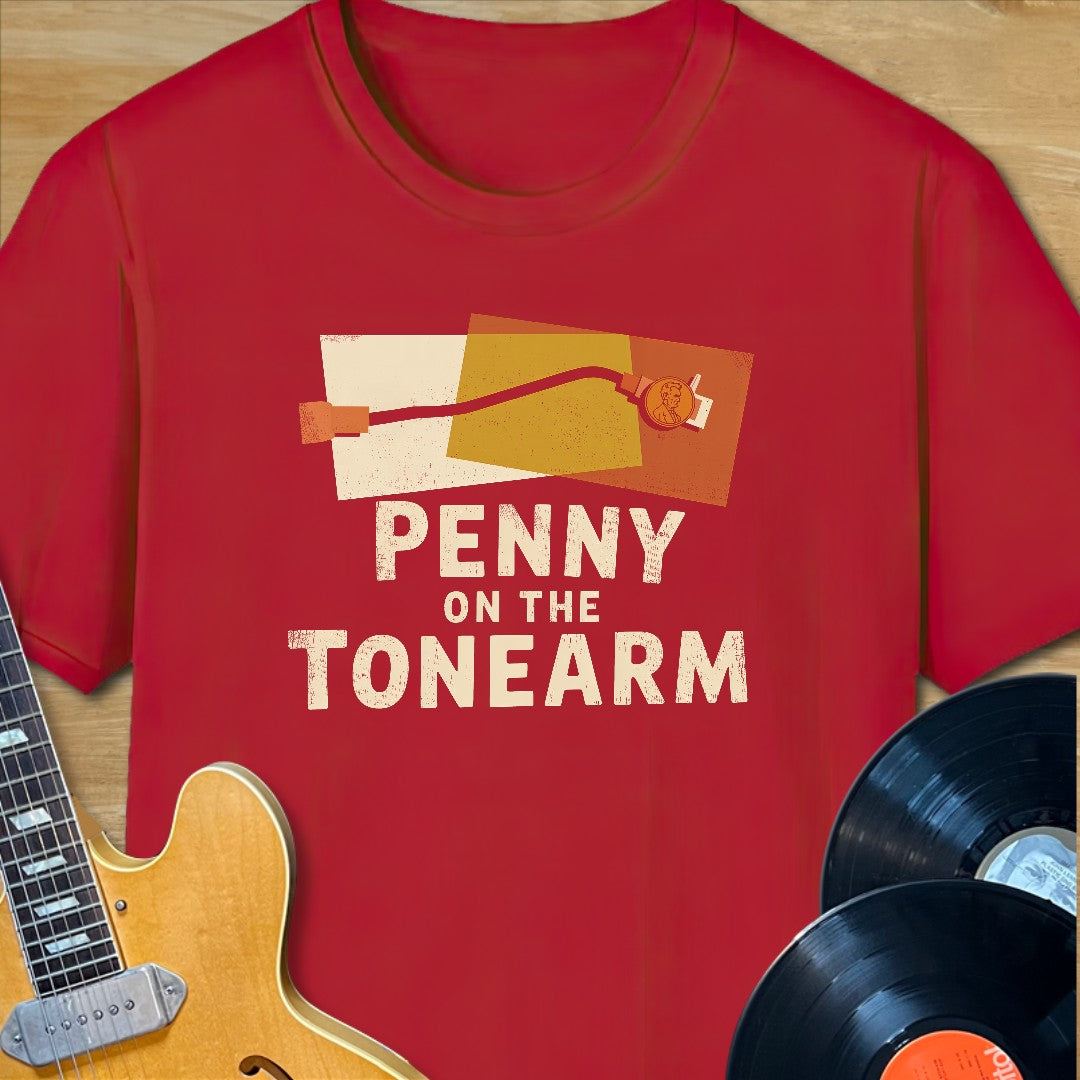 Penny on the Tonearm T-Shirt