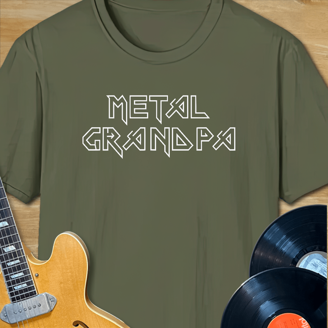 Metal Grandpa T-Shirt