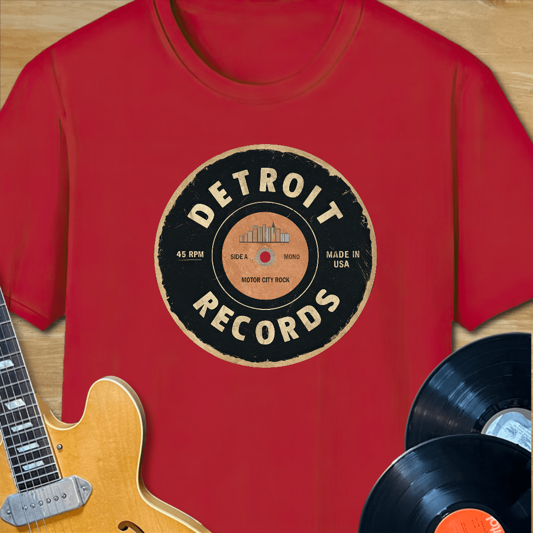 Detroit Records Label T-Shirt