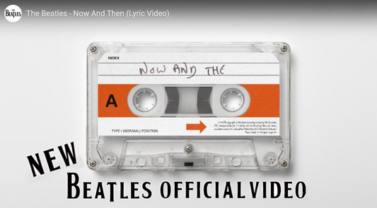 NEW Beatles Official Video! (Now & Then Lyric Video)