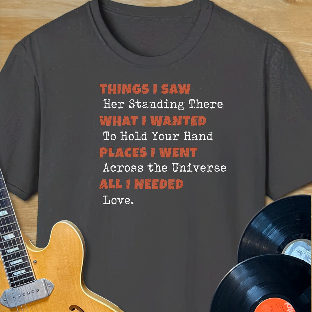 Fab Song List Tee