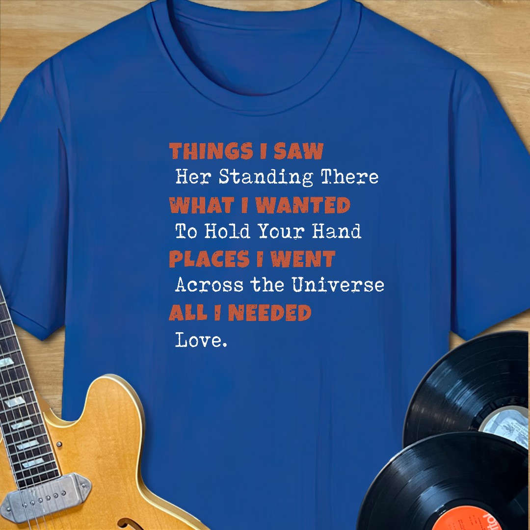 Fab Song List Tee