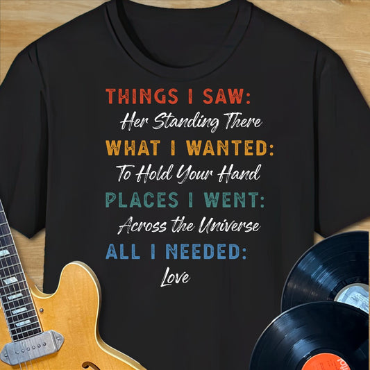 Fab Song List T-Shirt