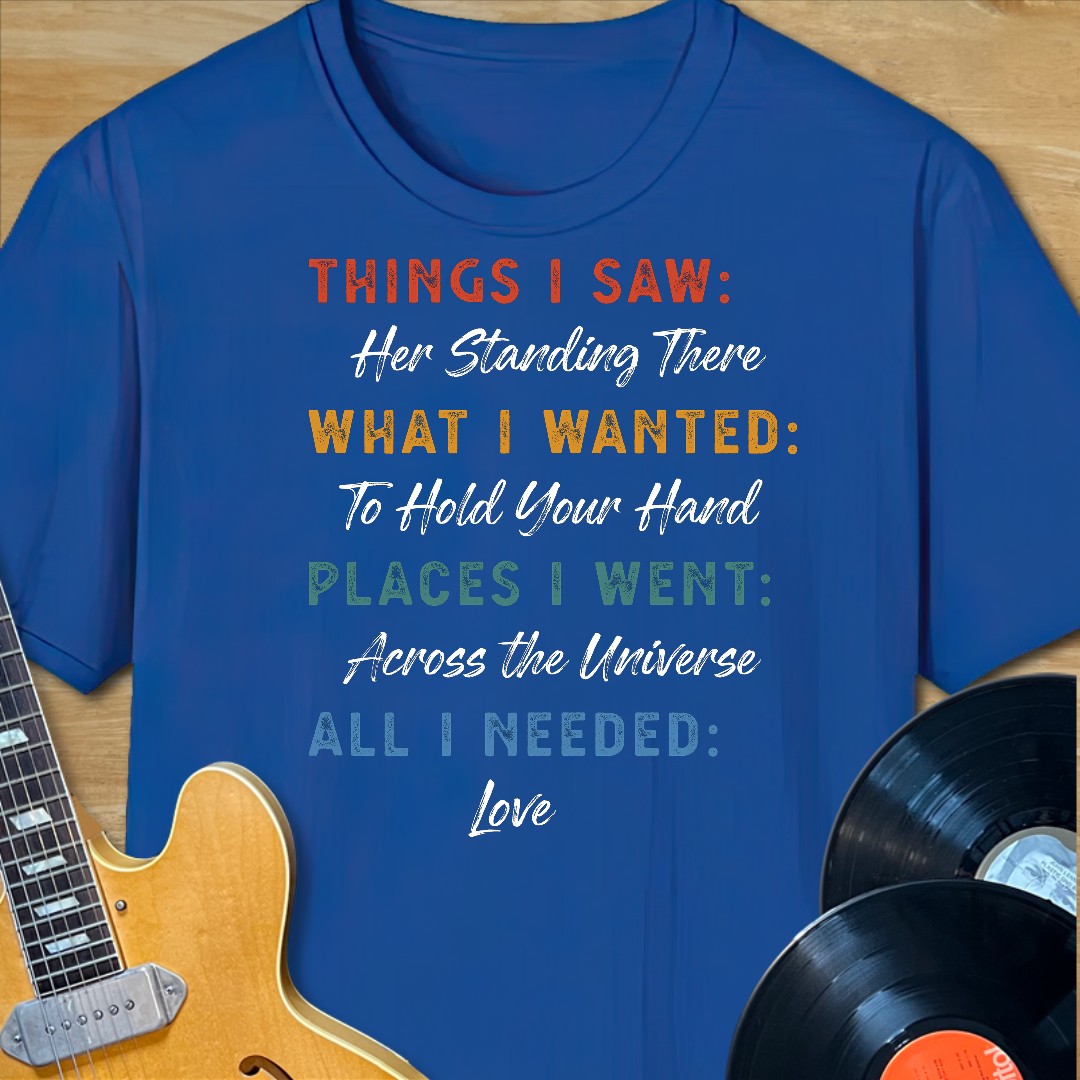 Fab Song List T-Shirt