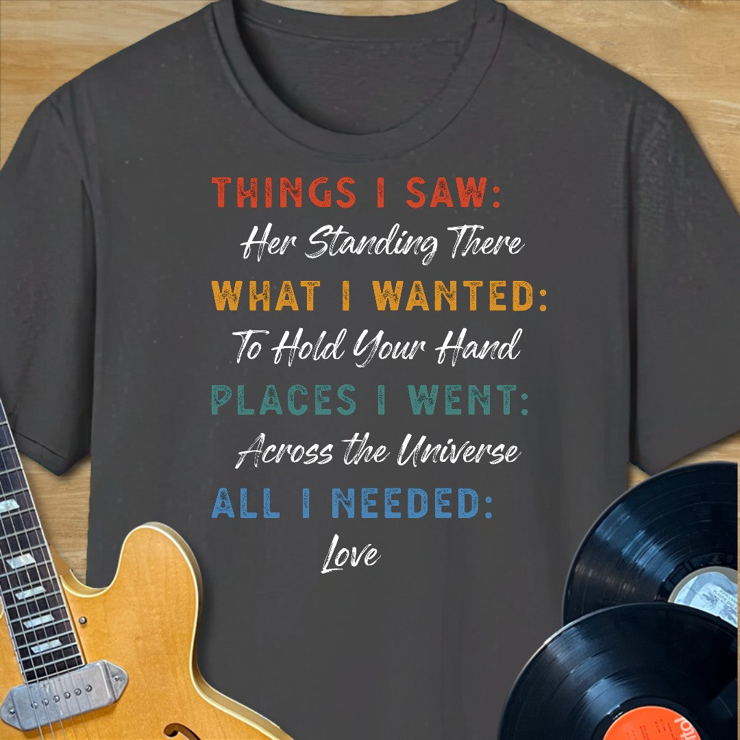 Fab Song List T-Shirt