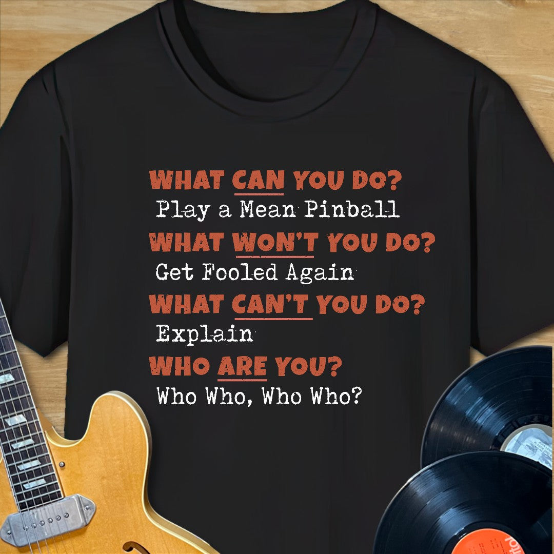 Mean Pinball Q&A T-Shirt