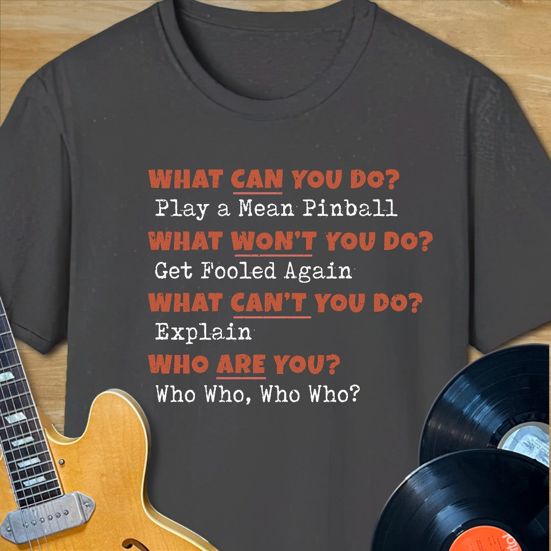 Mean Pinball Q&A T-Shirt