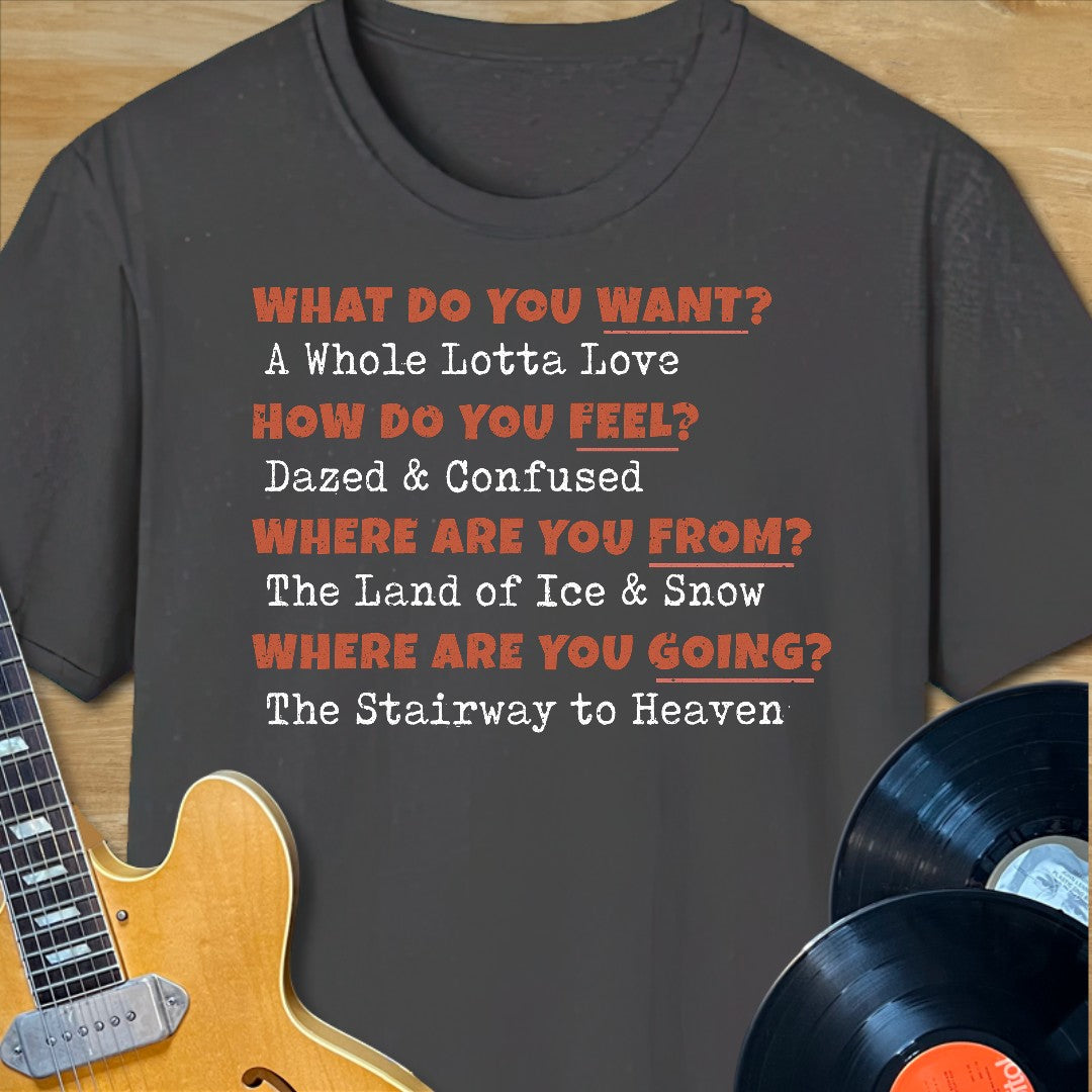 Whole Lotta Love Q&A Tee