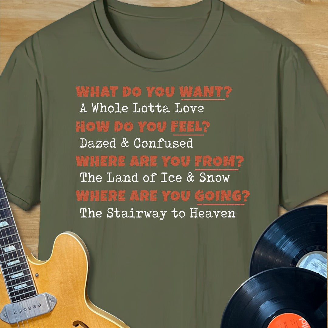 Whole Lotta Love Q&A Tee