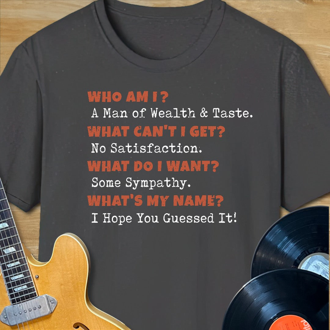 Wealth & Taste Q&A T-Shirt