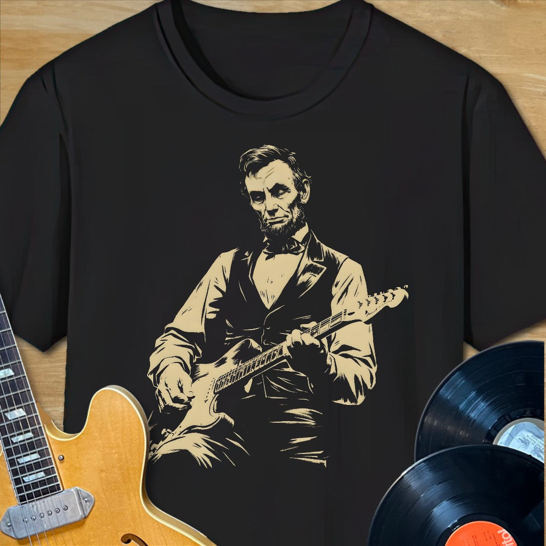 Lincoln Guitar T-Shirt