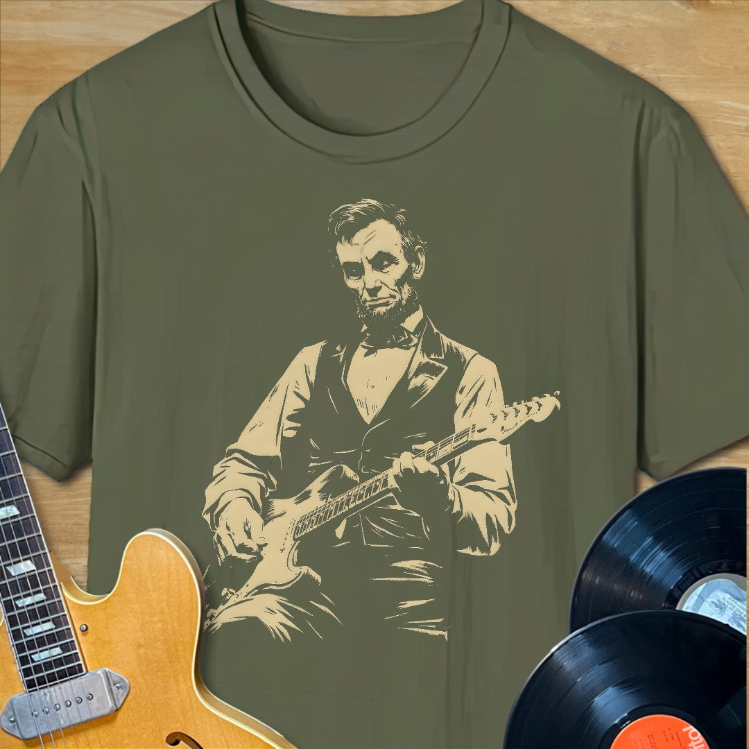 Lincoln Guitar T-Shirt