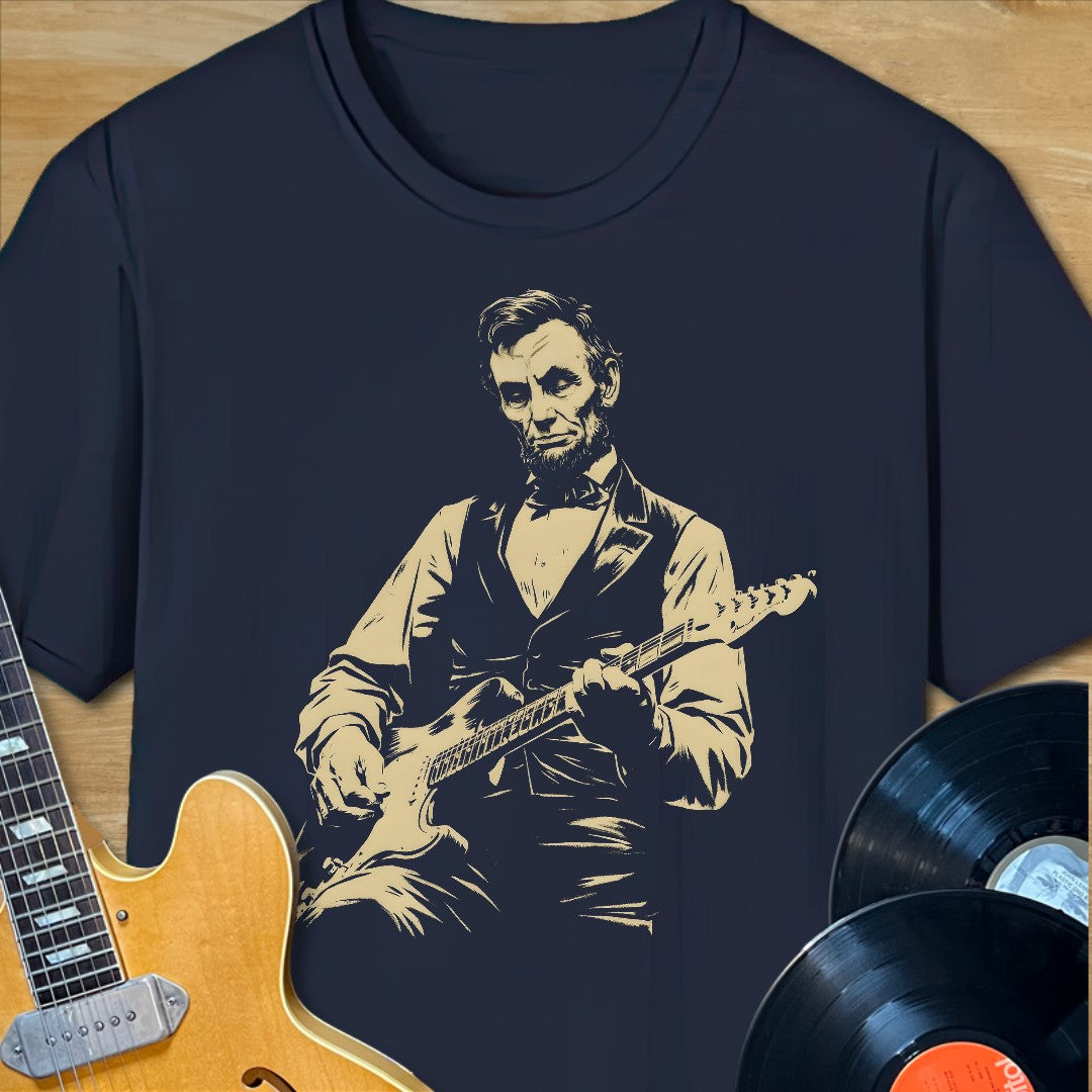 Lincoln Guitar T-Shirt