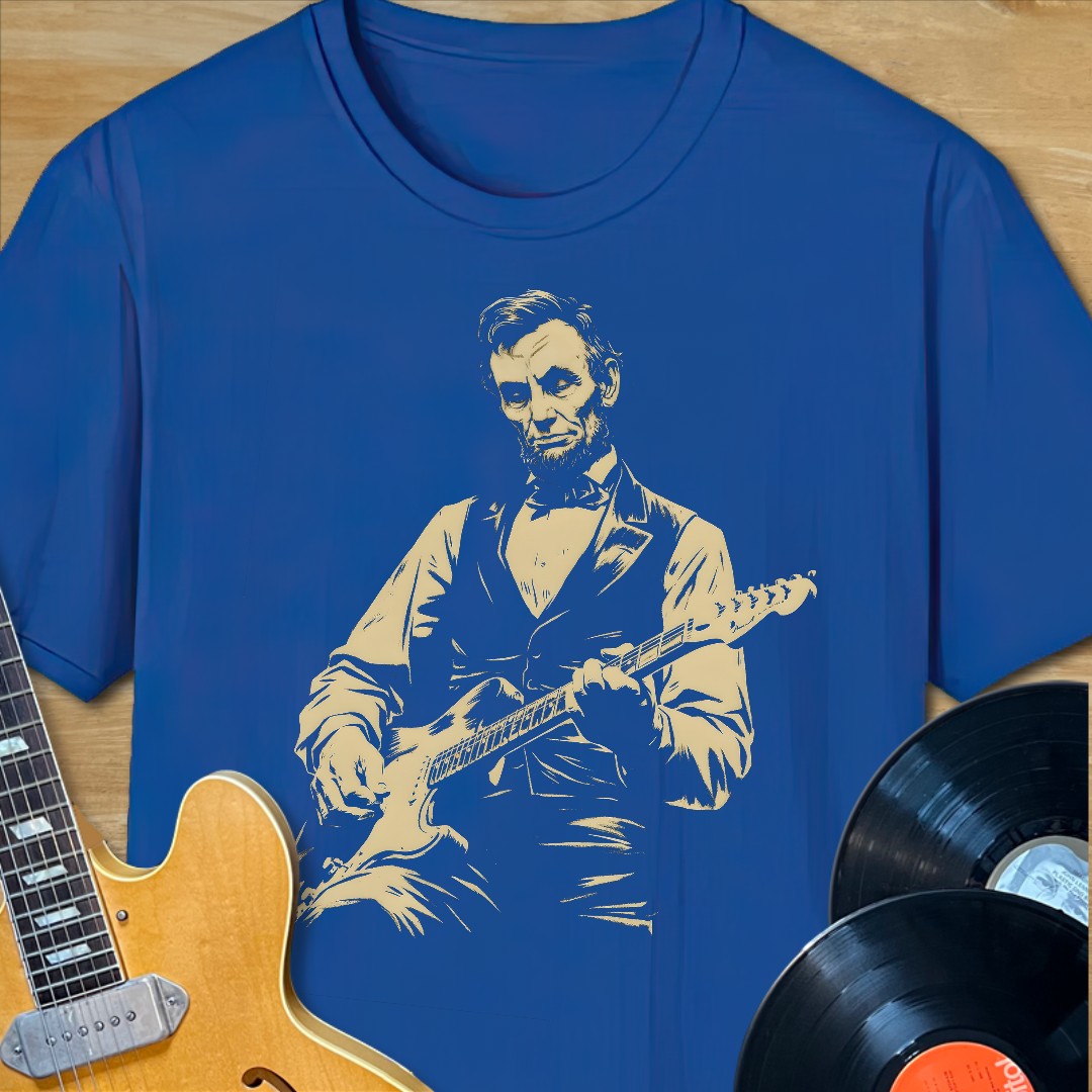 Lincoln Guitar T-Shirt