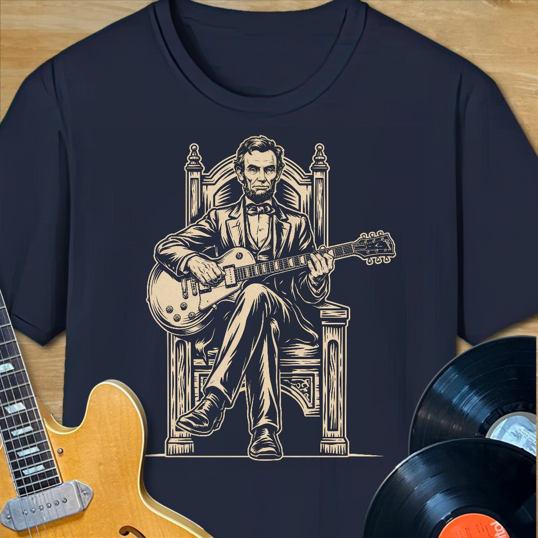 Lincoln Guitar Sitting Tee