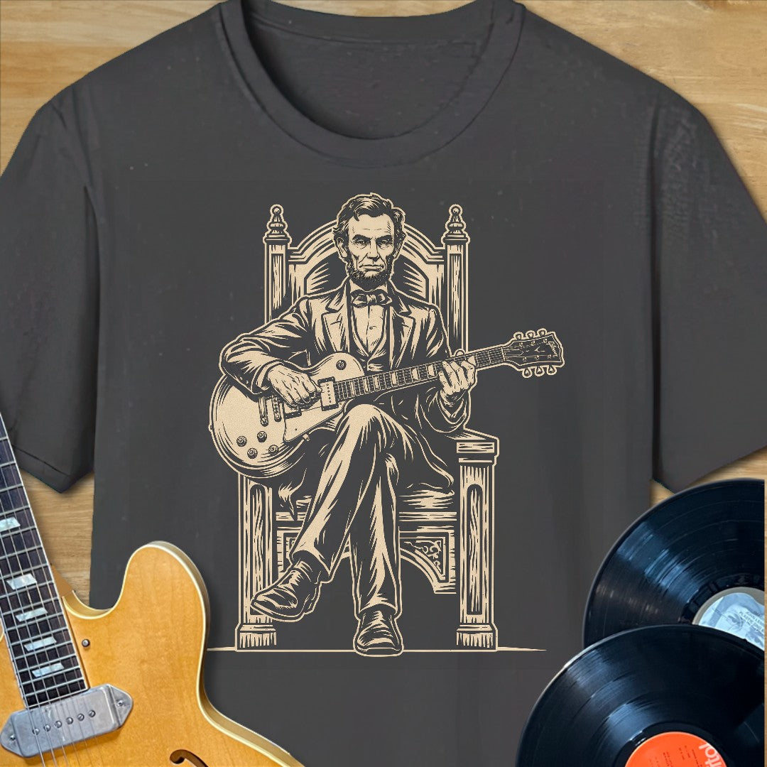Lincoln Guitar Sitting Tee