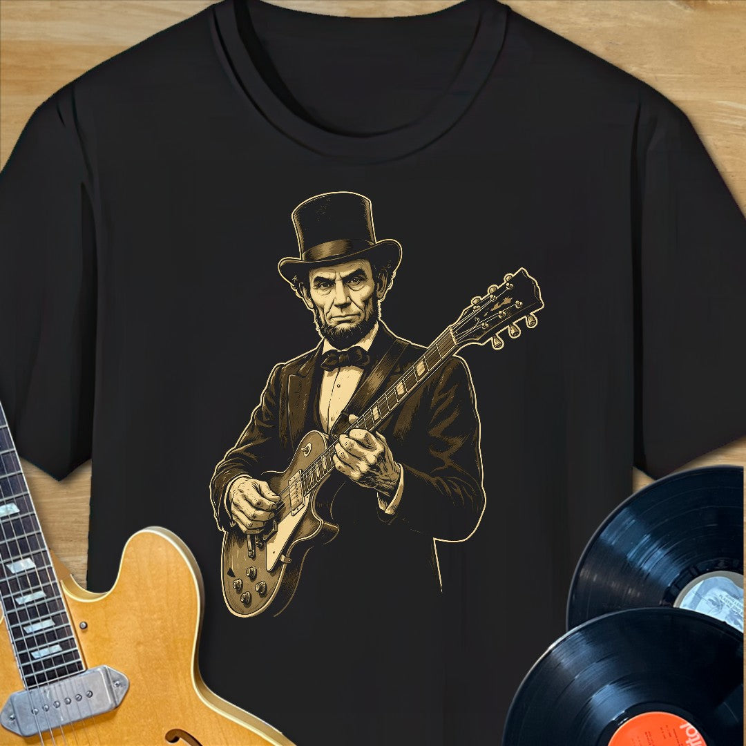 Lincoln Guitar TShirt