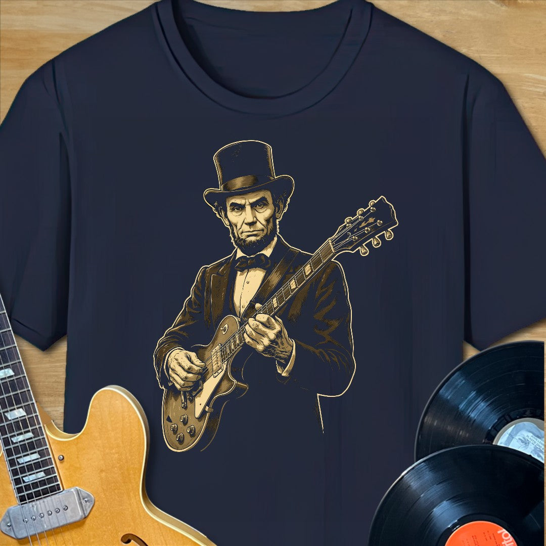 Lincoln Guitar TShirt