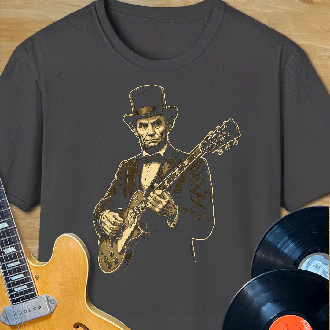 Lincoln Guitar TShirt