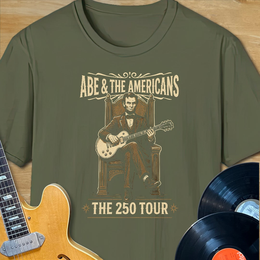 Abe & The Americans 250 Tour Tee