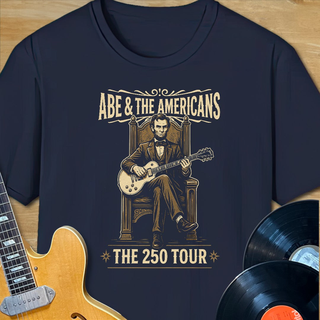 Abe & The Americans 250 Tour Tee