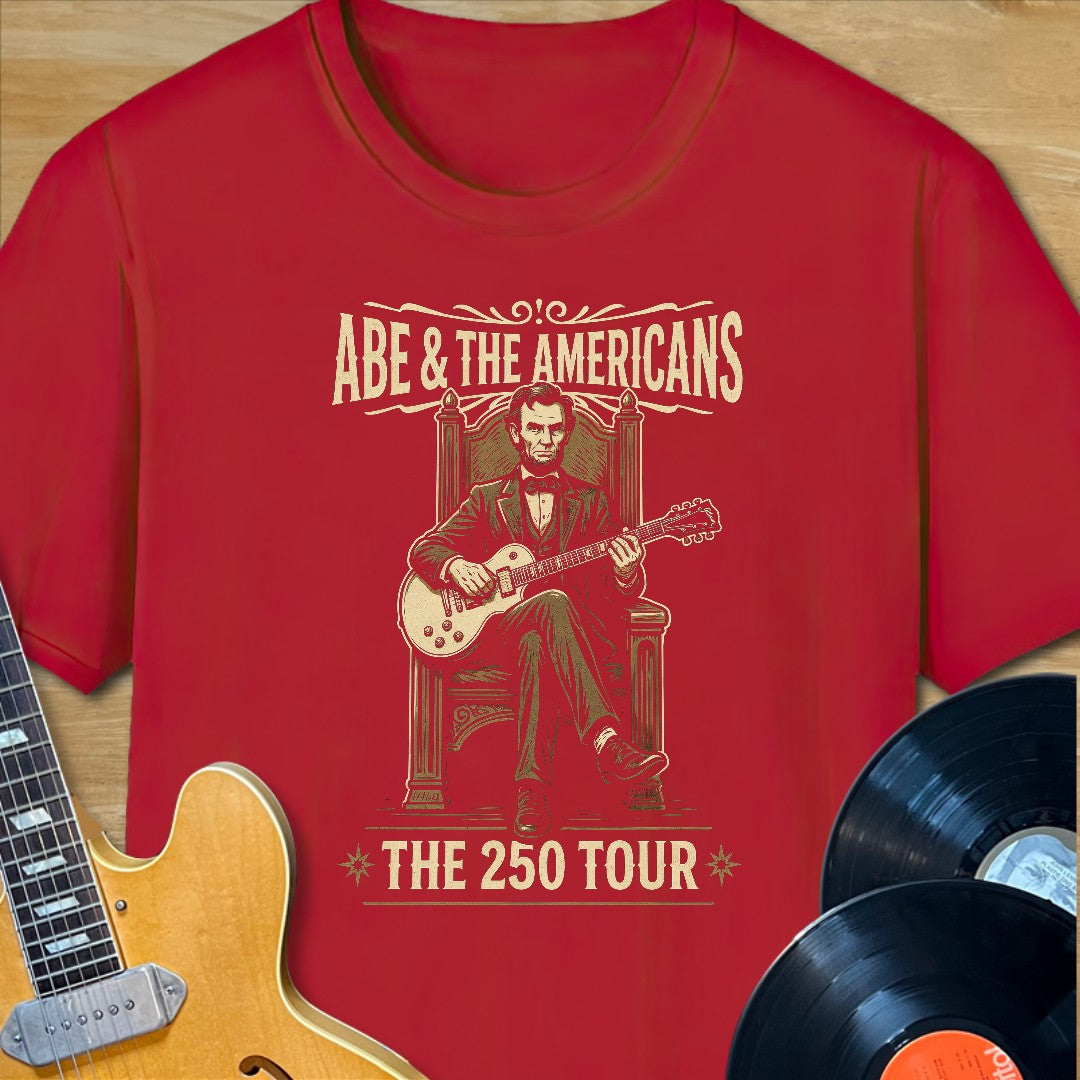 Abe & The Americans 250 Tour Tee