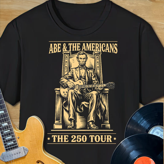 Abe & The Americans 250 Tour T-Shirt