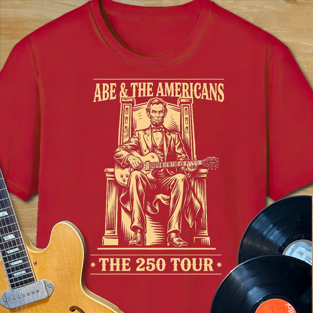 Abe & The Americans 250 Tour T-Shirt