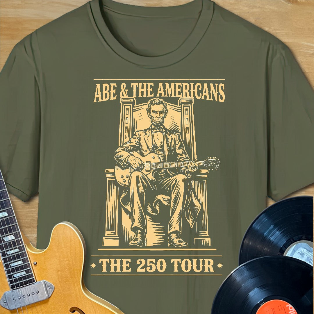 Abe & The Americans 250 Tour T-Shirt