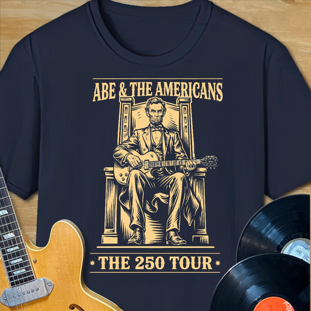 Abe & The Americans 250 Tour T-Shirt