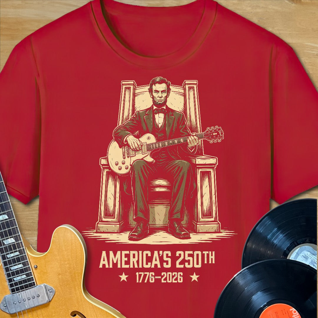 Lincoln Seated America 250 Tee