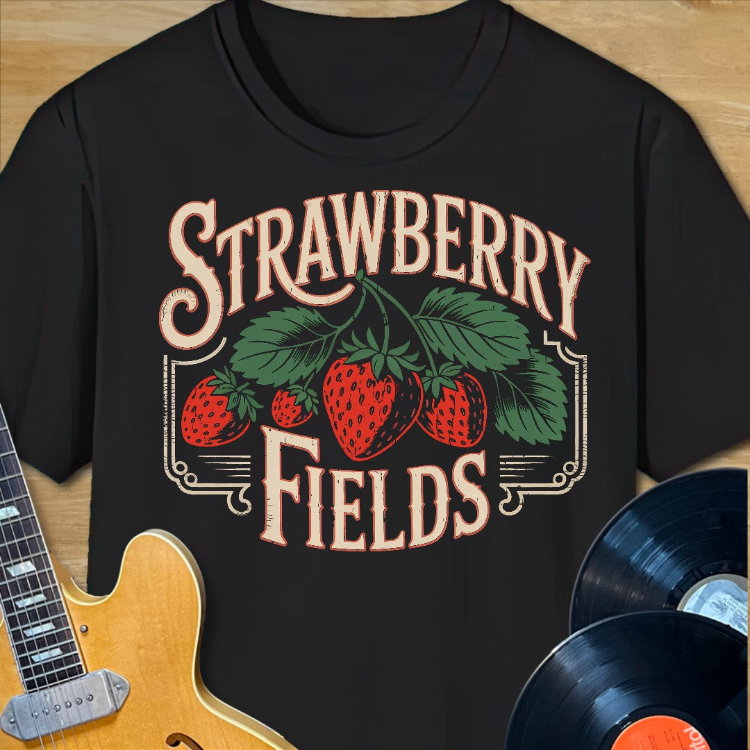 Strawberry Fields Crate Art T-Shirt
