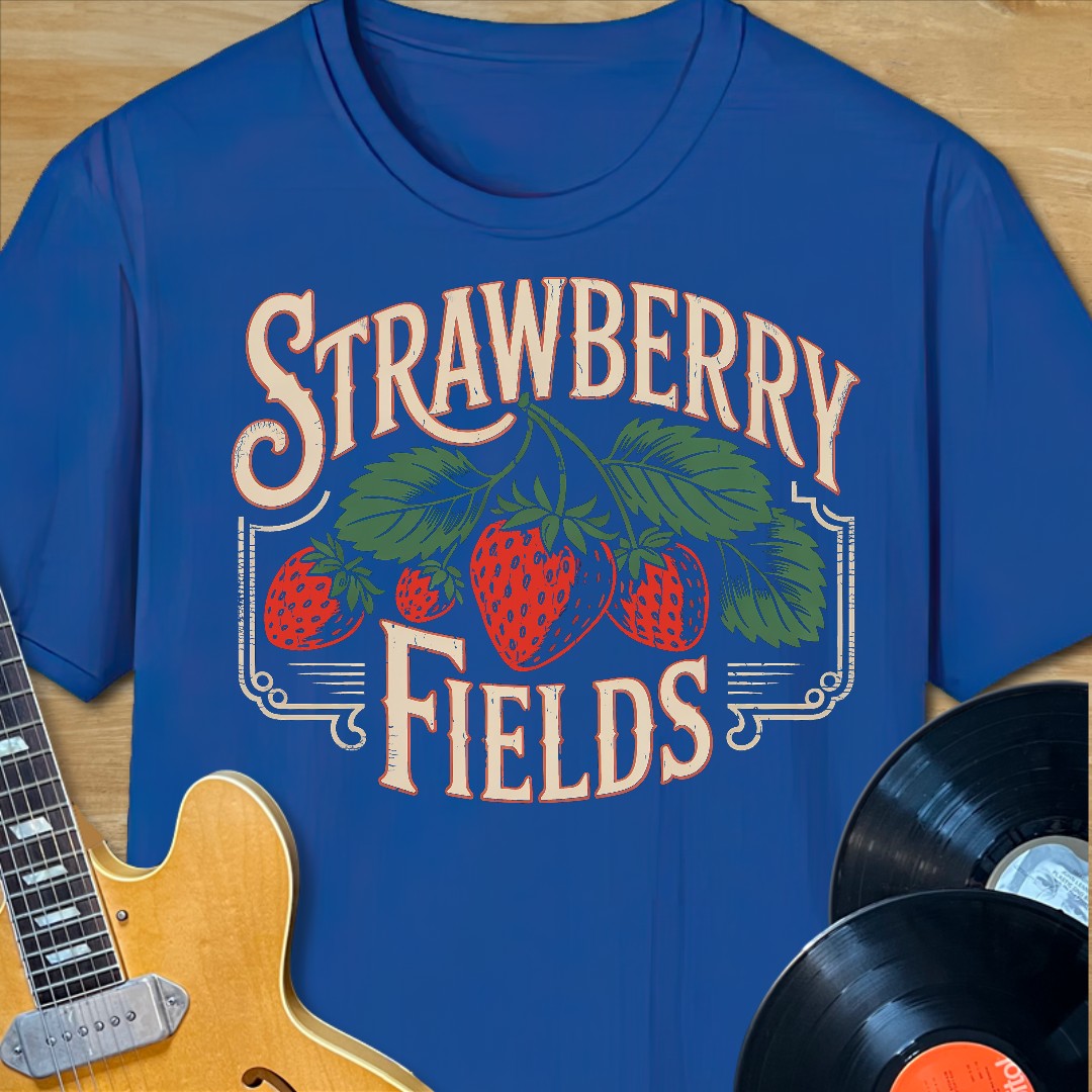 Strawberry Fields Crate Art T-Shirt