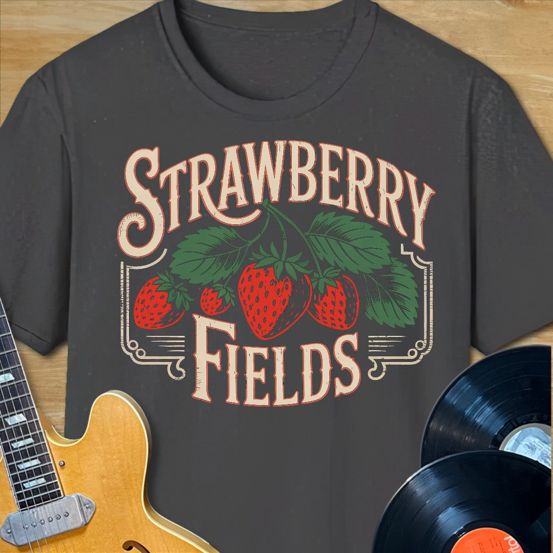 Strawberry Fields Crate Art T-Shirt