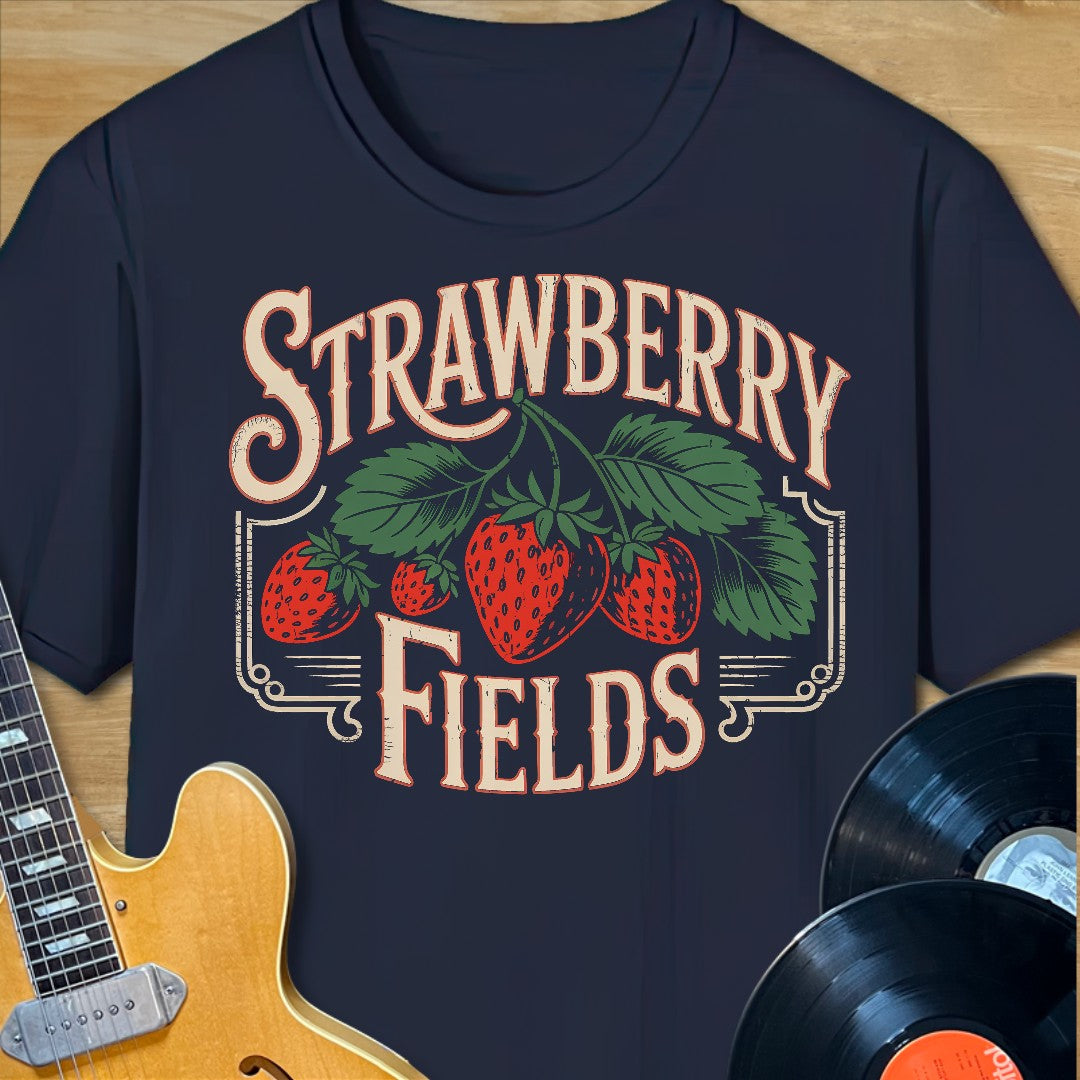 Strawberry Fields Crate Art T-Shirt
