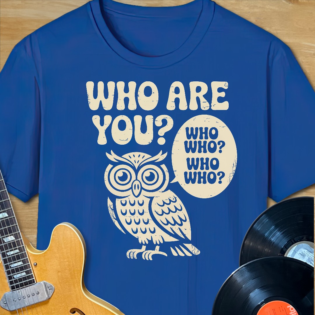 Who Are You Owl T-Shirt