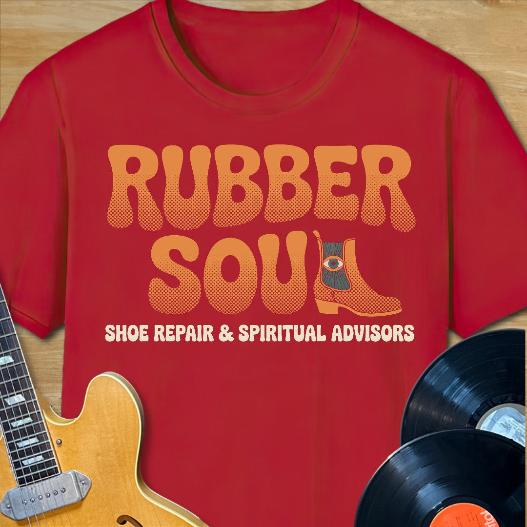 Rubber Soul Shoe Repair T-Shirt