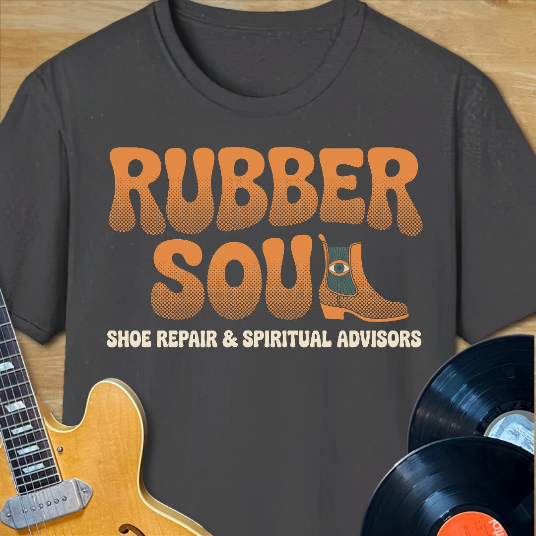 Rubber Soul Shoe Repair T-Shirt