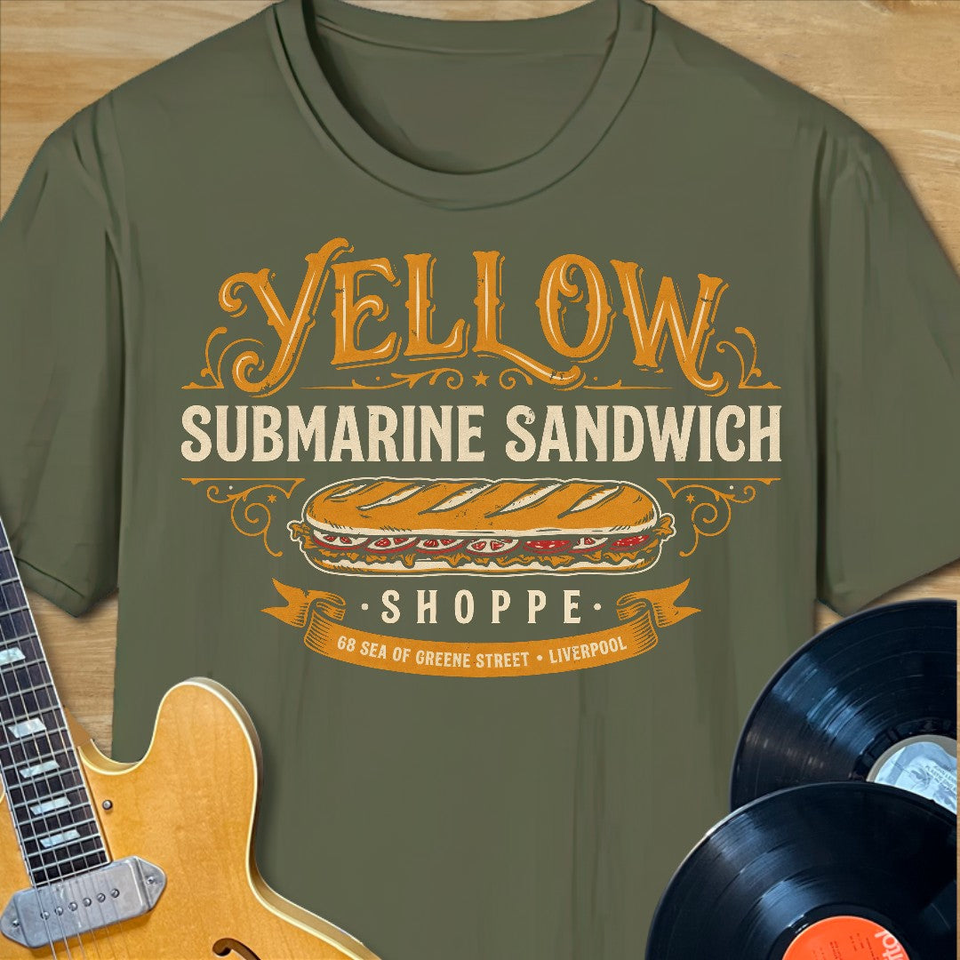 Yellow Submarine Sandwich Shop T-Shirt