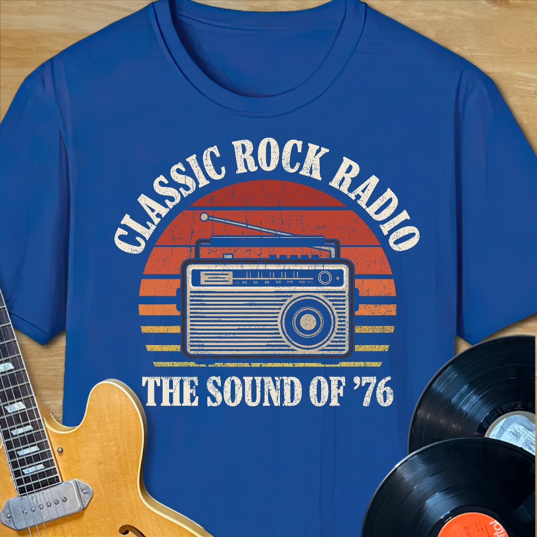 Classic Rock Radio '76 T-Shirt