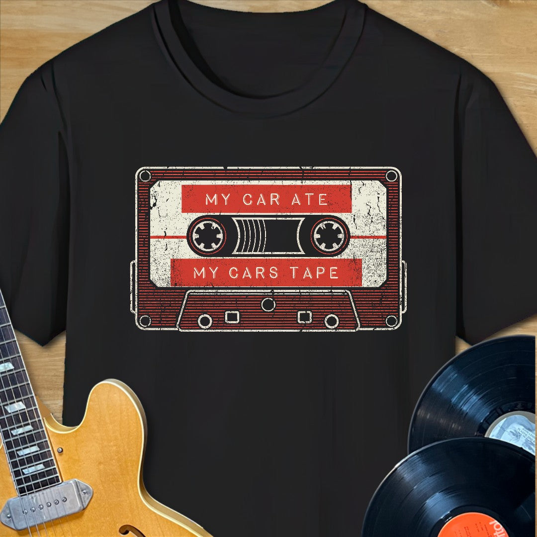 Car Ate Cars Tape T-Shirt