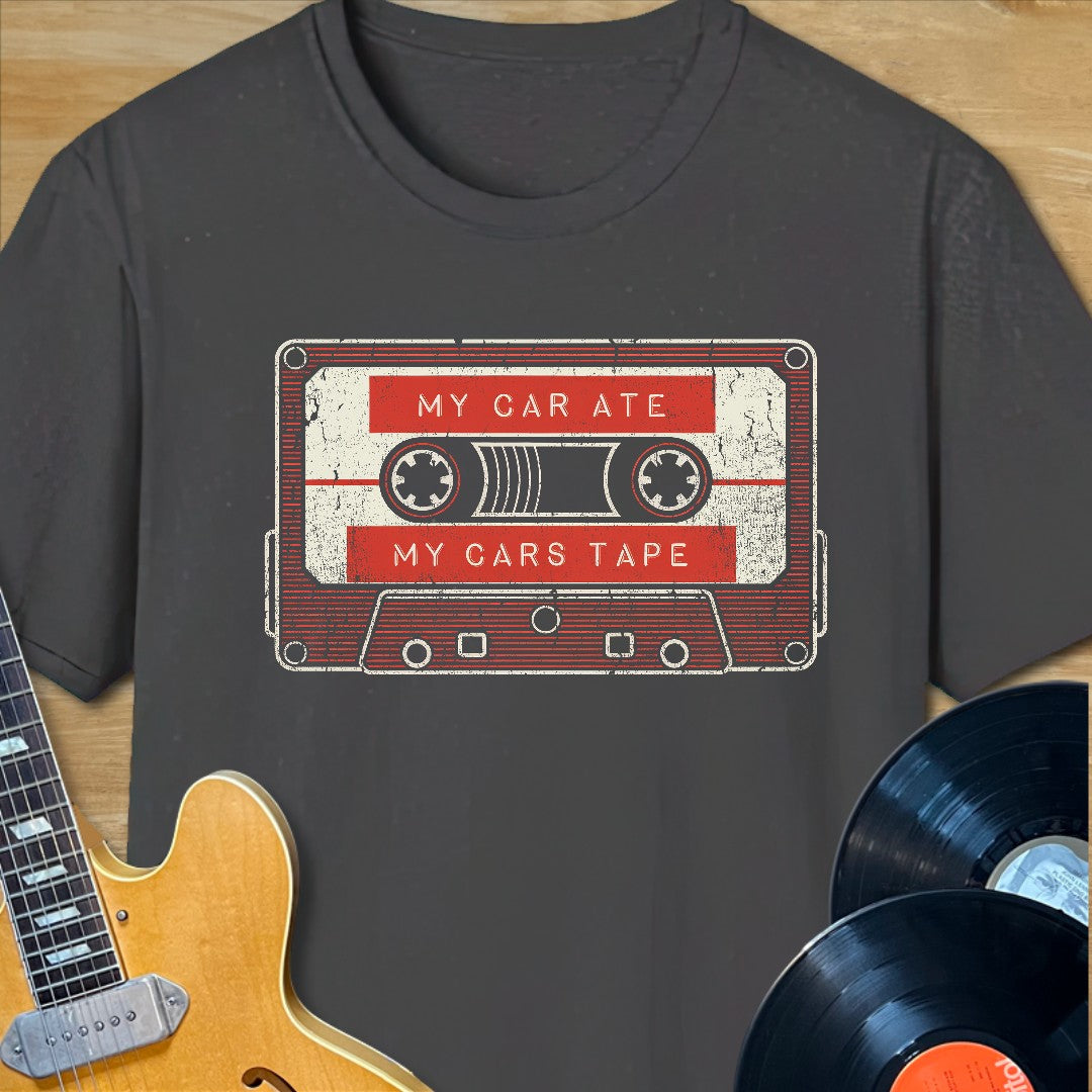 Car Ate Cars Tape T-Shirt