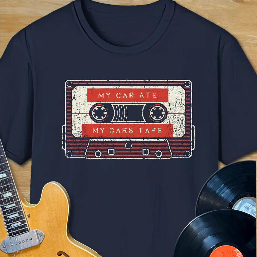 Car Ate Cars Tape T-Shirt
