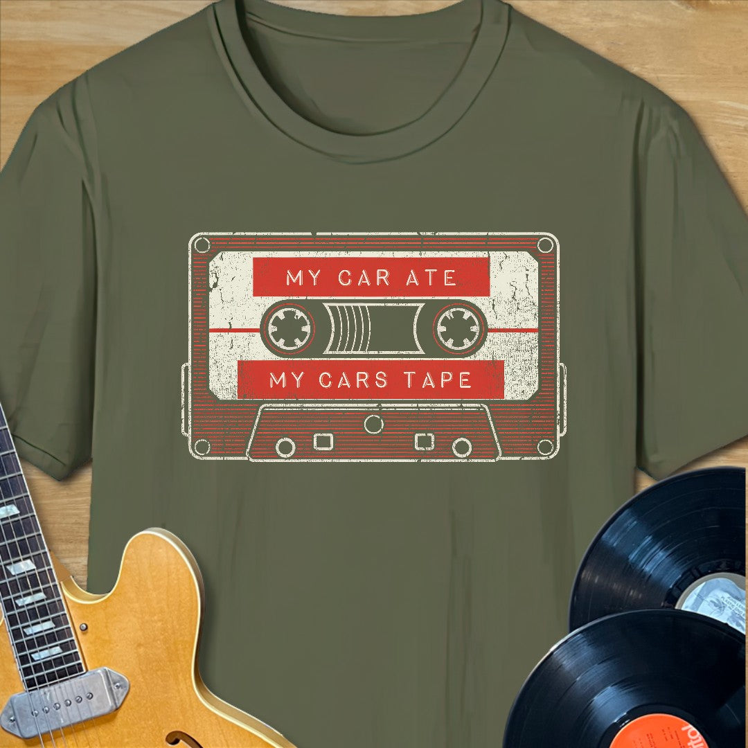 Car Ate Cars Tape T-Shirt