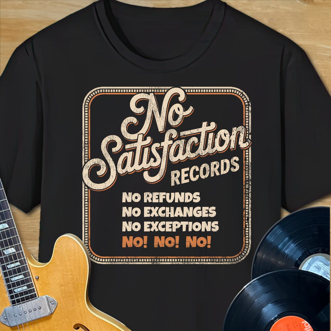 No Satisfaction Records T-Shirt