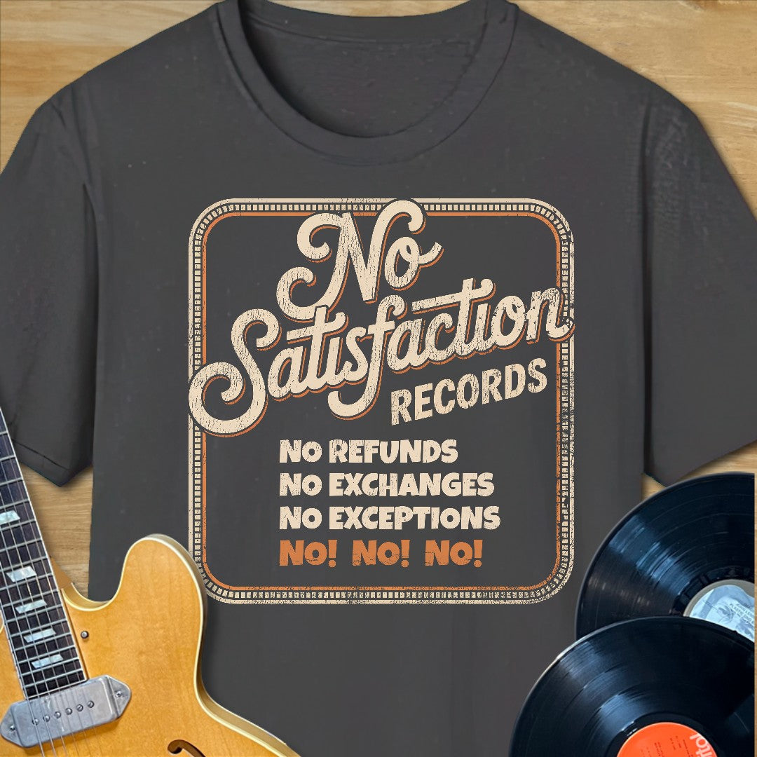 No Satisfaction Records T-Shirt